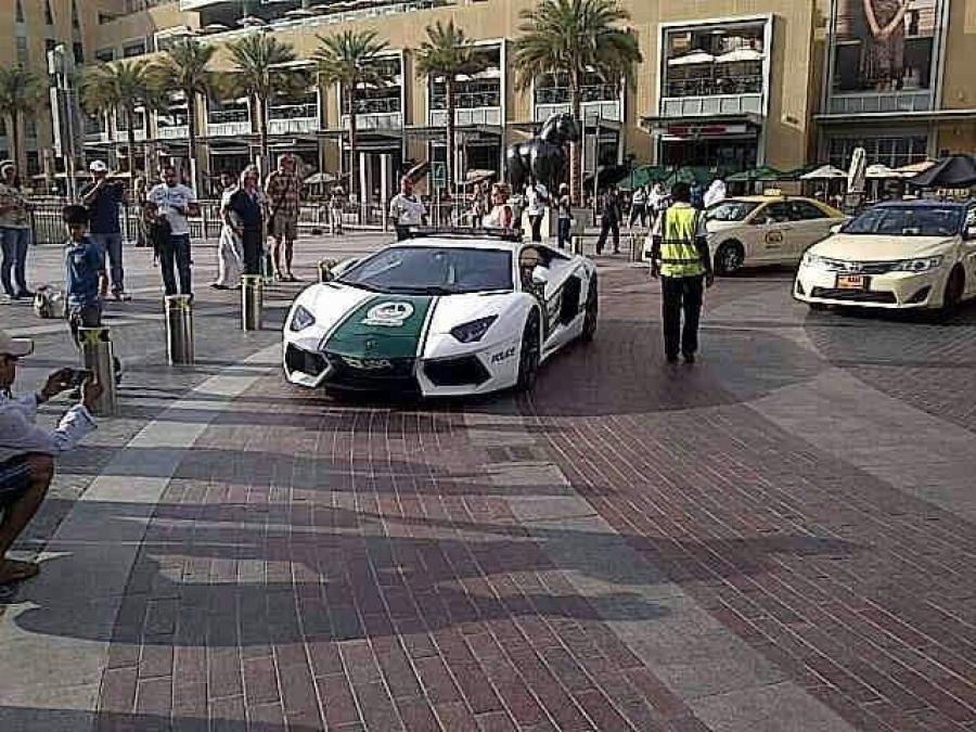  Lamborghini Aventador Dubai Police 2013 года  (фото 2 из 3)